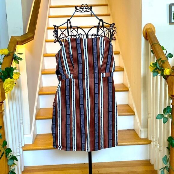 Forever 21 Dresses & Skirts - ✨ 🆕 ✨Super Cute F21 Forever 21 Striped Cotton Dress ✨